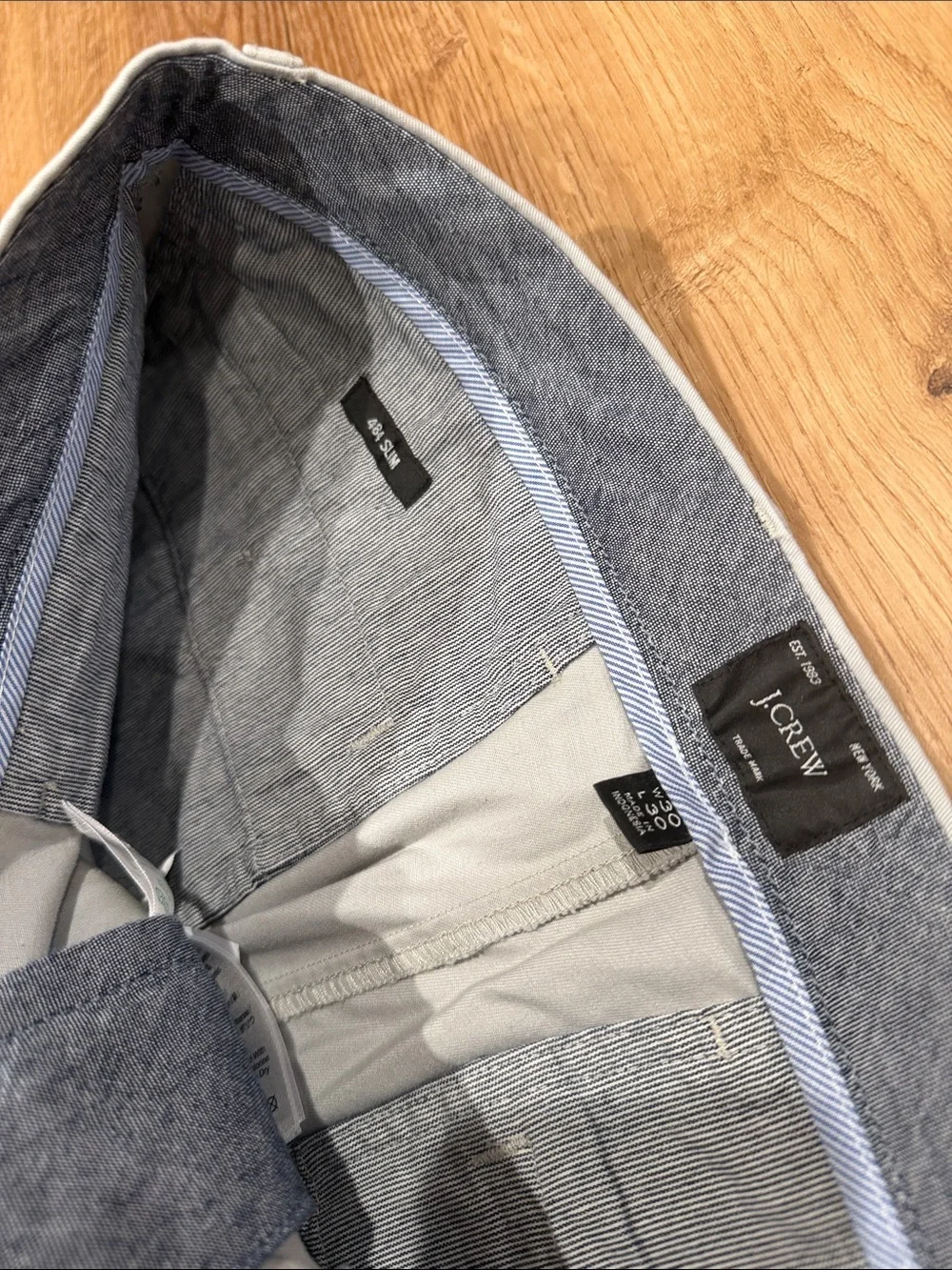 J. Crew 484 Slim-fit stretch chino pant